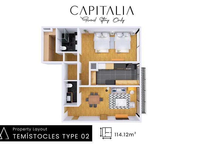 Capitalia Temistocles Polanco Aparthotel